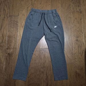 Nike Sportswear Club Fleece Light Weight Men's Jersey Pants Large Swoosh Gray L